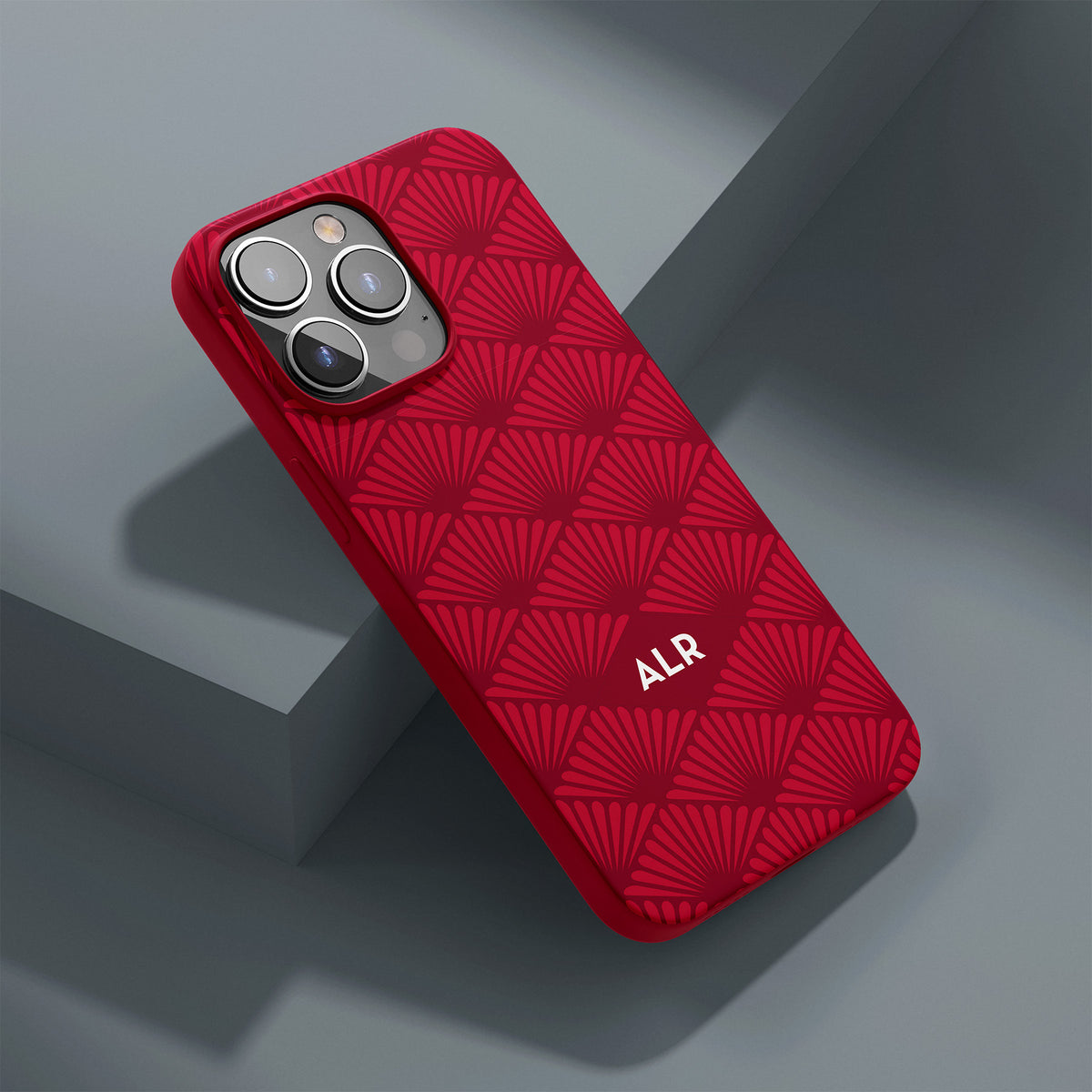 Crimson Fan Diamonds Phone Case