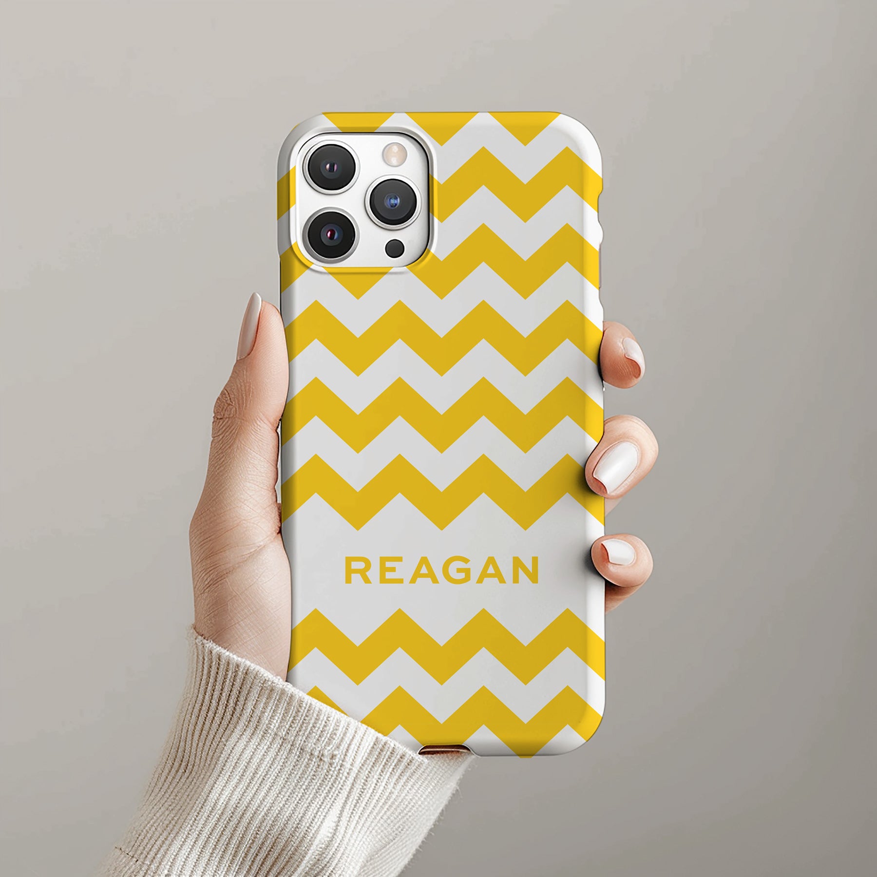 A phone case in our vibrant zigzag pattern.